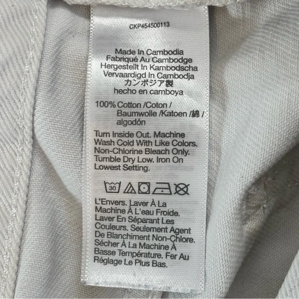 Madewell White Relaxed Denim Shorts - size 25​ - Picture 10 of 10